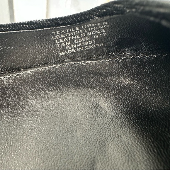 Tory Burch Josephine Velvet Rhinestone Bow Pump Black Sz 7.5 - Picture 13 of 16